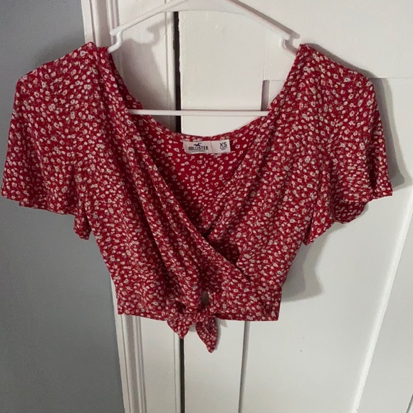 Hollister wrap top size extra small - Picture 1 of 2